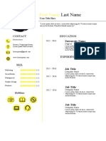 Glints CV Template