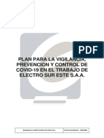 Plan para La Vigilancia Prevencion y Control de Covid 19 en El Trabajo de Else Final Minsa