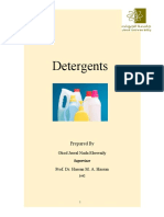 Detergents: Prepared by