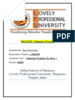 Mittal School of Business Lovely Professional University, Phagwara Punjab, India