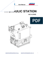 Rotary Kiln Hydraulic Oil Station User Manual