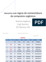 Cap 1 - Nomenclatura Resumo