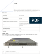 N3K-C3548P-10GX Datasheet: Quick Specs