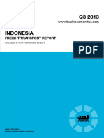 BMI - Indonesia - Freight Transport - 3Q13