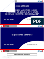 Directiva Del SISMED - Disposiciones Generales