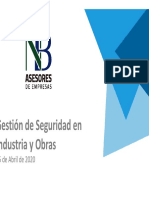 Gestión de Seguridad en Industrias A Obras