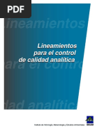 Lineamientos Control de Calidad Ideam