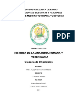 Glosario Anatomia Humana y Veterinaria