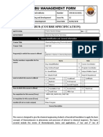 CET-305 Course Specification