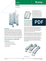 Medium Voltage Fuses: Powr-Gard Fuse Datasheet