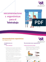 Ergonomía y Teletrabajo