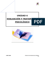 Evaluacion y Tratamiento Psicologico