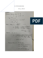 Tutorial (Kinetics in Gas Phase) With Answers