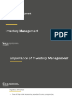 Inventory Management