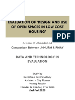 Evaluation of Design and Use of Open Spaces in Low Cost Housing' - JnNURM & PMAY