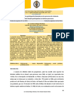 Ideas Acerca de La Participación Femenina en Los Procesos de Violencia