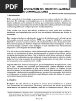 Pedido Judicial de Analisis de Llamadas