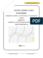 HT - 12 - Matba - Ing - Limites Trigonometricos - 2019-I