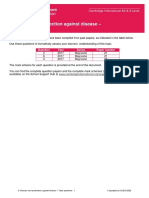 5: Disease and Protection Against Disease - Topic Questions: Year Series Paper Number