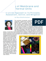 Fouling of Membrane and Thermal Units: A Unified Approach To Its Principles, Assessment, Control, and Mitigation