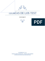 Actividad 3 - Teorías de Los Test