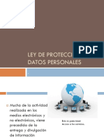 Ley de Proteccion de Datos Personales