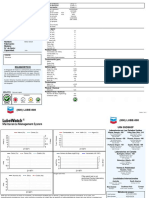 Resultados de Analisis de Aceite Usado