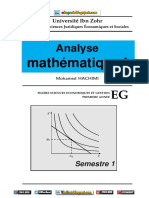 Analyse Mathématique