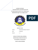 1a - Laporan Lengkap 2 Praktikum Kimia Analisis Kualitatif Uji Kation Golongan I - Muhammad Reza Fahlevi - 19TKM376