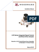 Installation Manual: LCS Series Integrated Speed Control and Direct Drive Actuator