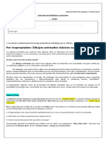 Evaluación Diagnostica 2 y 3 Medio