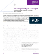 Prenatal Diagnosis of Harlequin Ichthyosis: A Case Report