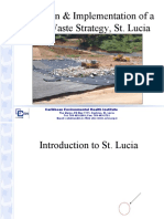 Evolution & Implementation of A Solid Waste Strategy, St. Lucia