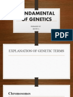 Fundamental of Genetics