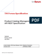 Product Catalog Management API REST Specification