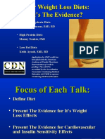 Popular Weight Loss Diet Presentation