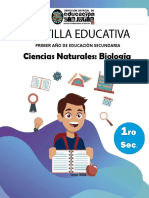 Cartilla Ciencias Naturales Biologia de 1ro