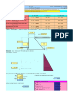 Design Gravity Retaining Wall Spreadsheet