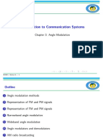 Introduction To Communication Systems: Chapter 3: Angle Modulation