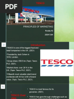 Tesco: Principles of Marketing