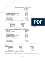 Financial and Managerial Exercises