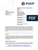 Métodos y Técnicas de Investigación 1