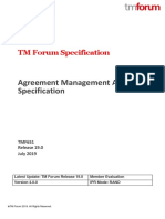 Agreement Management API REST Specification