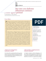 11.035 Caso Clínico. Varón de 30 Años Sano Con Síndrome de Respuesta Inflamatoria Sistémica y Dolor Agudo Perineal