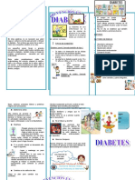 Triptico Prevencion en La Diabetes