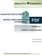 Angelic Aqua Aura Essence Energy Attunement