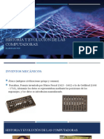 Historia y Evolución de Las Computadoras