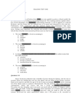 Questions 1-4: 1. A. B. C. D. 2. A. B. C. D. 3. A. B. C. D. 4. A. B. C. D