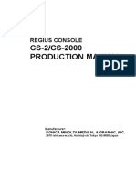 CS-2/CS-2000 Production Manual: Regius Console