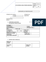 Fhc-Ti Formato de Historia Clinica Individual